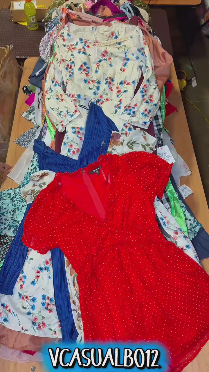 Lote Vestido Casual #12